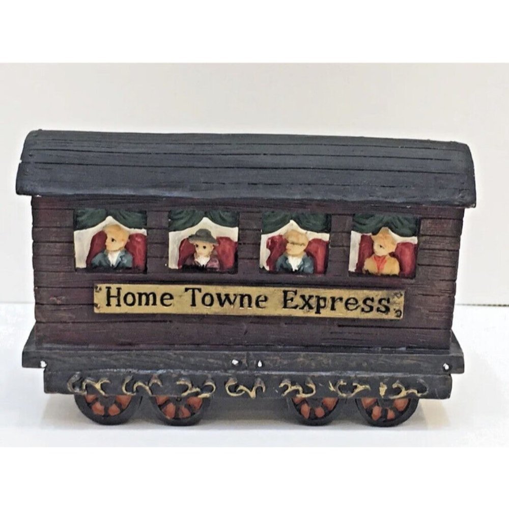 JC Penney TRAIN - PASSENGER EXPRESS 1998 Home Town Express 3.75" Long Resin